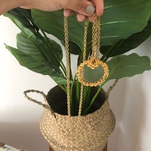 Vintage Magnifying Glass Necklace